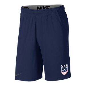 MEN'S USA LACROSSE NIKE HYPE SHORTS
Men's Navy Blue Shorts
